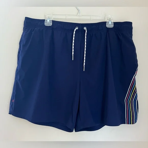 RHONE Shorts Rhone Shorts Mens Sz Xxl Blue Lined Athletic Swim
